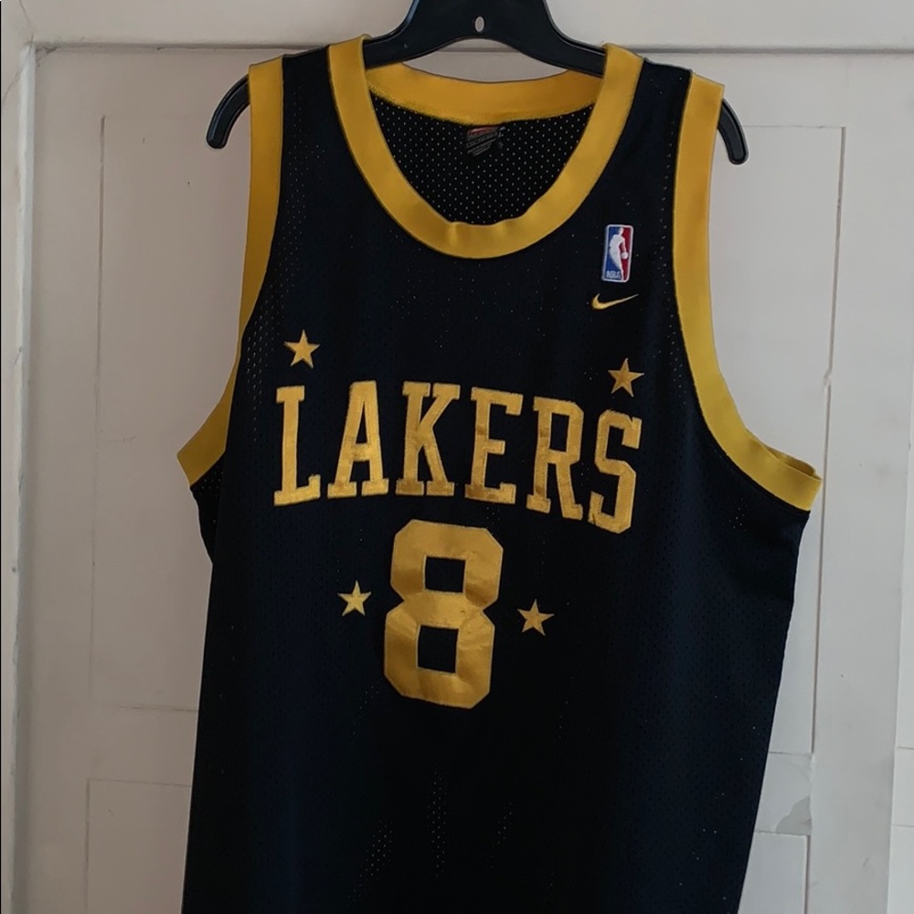 Kobe Bryant Los Angeles Lakers Black Nike Jersey
